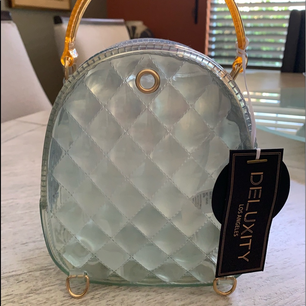 Jelly Tote/Crossbody/Backpack combo-Rare Deluxity model-CUTE-Brand NEW